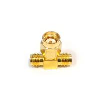 Переходник RP-SMA - 2x RP-SMA-female тройник