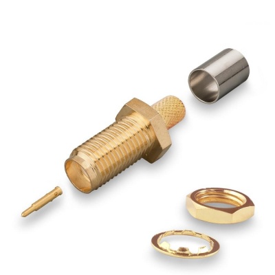 Разъем обжимной S-A211F RP-SMA-female RG-58