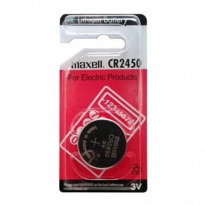 Батарейка CR2450 Maxell, 3В Батарейка CR2450 Maxell, 3В