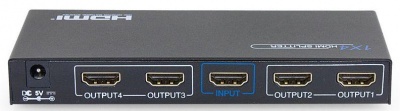 HDMI делитель 1x4 HSP 0104M с усилителем HDMI делитель 1x4 HSP 0104M с усилителем